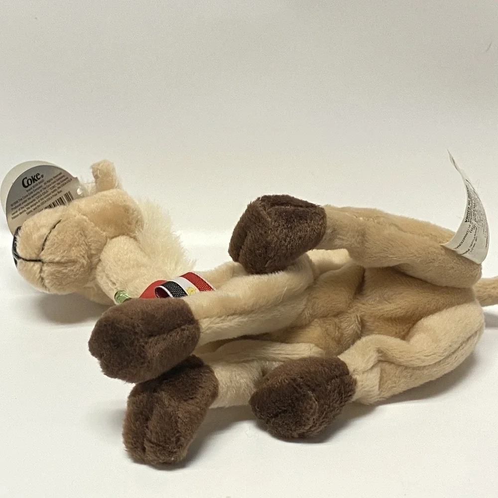Vintage Coca-Cola International Bean Bag Plush‎ #238 Egypt Ramel Camel 1999